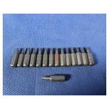 (15) #1x1 One Piece Square Insert Bit