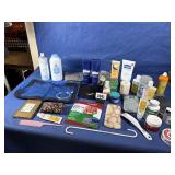 Box Bathroom Supplies; Powder, Deoderant,...