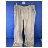 18W White Stag Tan Twill Long Pants, Side...