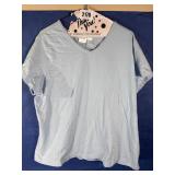 2XL Prospirit Light Blue Pullover V Neck Short...