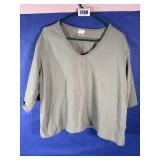 Blair Green 3/4 Sleeve V Neck Lightweight...