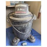 Craftsman 2 HP Shop Vac Wet/Dry, No Hoses
