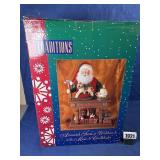 Christmas Animated Santa In Workshop,...