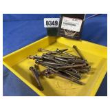 New (30) 1/4-28x3 1/4 Hex C/C GR8 Y/Zinc