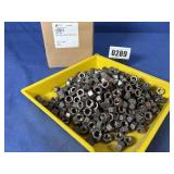 New (500) 3/8-24 FIN Hex Nut GR5 Plain