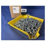 New (92) 5/16x1 Turned Eye Bolt 3/4 Eye, 2 1/40AL
