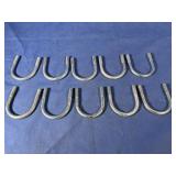 New (10) U Bolt 7/16-13x3-1/4x2-1/2 Zinc J429...