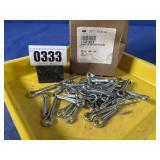 New (75) 1/4x1 1/4 Cotter Pin Zinc