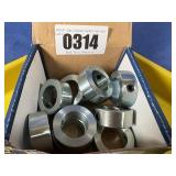New (20) 1' Solid Shaft Collar Zinc