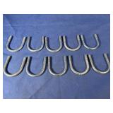 New (10) U Bolt 7/16-13x3-1/4x2-1/2 Zinc J429...