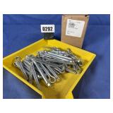New (50) 3/8x3 Cotter Pin Zinc