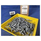 New (250) 5/16x1 1/4 Slotted Spring Pin Zinc...