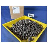 New (500) 3/8-24 FIN Hex Nut GR5 Plain