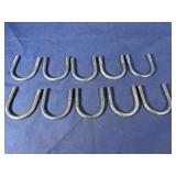 New (10) U Bolt 7/16-13x3-1/4x2-1/2 Zinc J429...