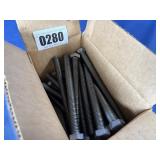 New (25) 1/2x6NC Hex HD Tap Bolt Plain