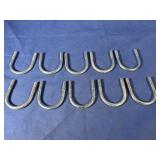 New (10) U Bolt 7/16-13x3-1/4x2-1/2 Zinc J429...