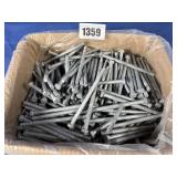 (350) 5/16-18x5 Hex HD Mach Bolt C/S GR2 HDG