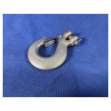 New 1/4 Clevis Slip Hook G70 w/Latch, Zinc