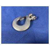 New 1/4 Clevis Slip Hook G70 w/Latch, Zinc