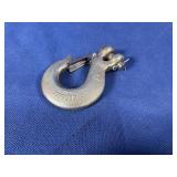 New 1/4 Clevis Slip Hook G70 w/Latch, Zinc