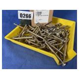 New (76) 1/4-28x3 1/2 Hex Screw C/S GR8 Y/Zinc