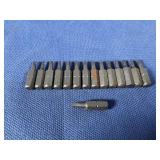 (15) #1x1 One Piece Square Insert Bit
