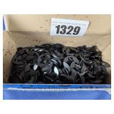 (500) M15 'E' Ring Steel Plain Din 6799