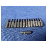 (15) #1x1 One Piece Square Insert Bit