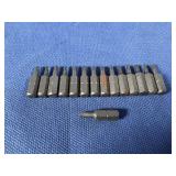 (15) #1x1 One Piece Square Insert Bit
