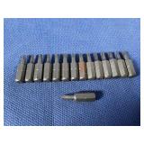 (15) #1x1 One Piece Square Insert Bit