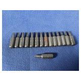 (15) #1x1 One Piece Square Insert Bit