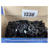 (500) M15 'E' Ring Steel Plain Din 6799