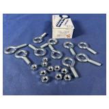 (10) Turned Eyebolts 5/16'-18x1', Overall...