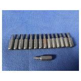 (15) #1x1 One Piece Square Insert Bit