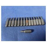 (15) #1x1 One Piece Square Insert Bit
