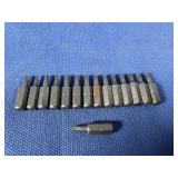 (15) #1x1 One Piece Square Insert Bit