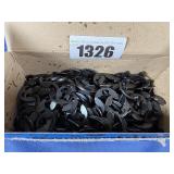 (500) M15 'E' Ring Steel Plain Din 6799