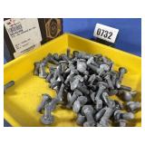 New (100) 5/16-18x1 Carriage Bolt HDG