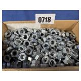 New (5 Lbs) 1/2-20 Hex Jam GR a Toplock Nut Zinc