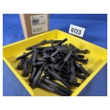 New (50) 3/8-16x2 1/2 Hex C/S GR5 Plain