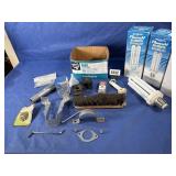 Hand Floor Brush, Misc. Parts, Misc. Bulbs...