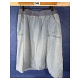 1X Light Blue Jean Skirt, 2 Pocets, Elastic...