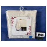 New Tablecloth Off White Brocade, 60x120'