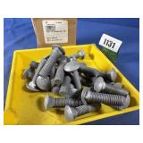 (25) 5/8-2 1/2 Carriage Bolt HDG