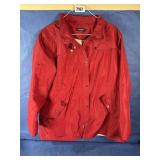 2XL Lomon Red Jacket, Zippered & Snap,...