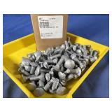 New (100) 3/8-16x1 Carriage Bolt HDG