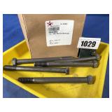 New (5) 1/2-13x6 Hex C/S GR2 Plain