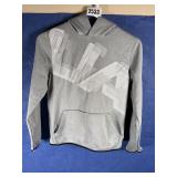 Under Armor Sweatshirt Youth Lg Hoodie & Front...