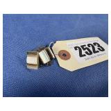 Cuff Links White & Gold Color