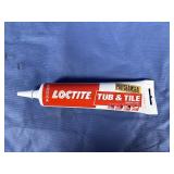Loctite Tub & Tile Adhesive Caulk, White,...